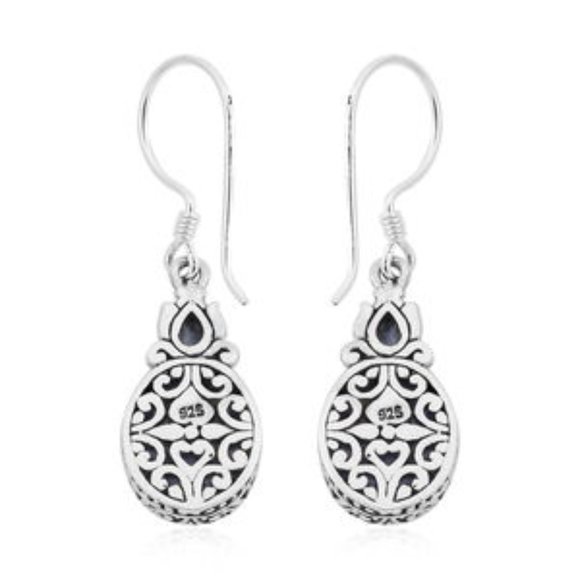 BALI LEGACY Tanzanite Earrings in Sterling Silver 10.60 ctw NWT - Picture 3 of 12